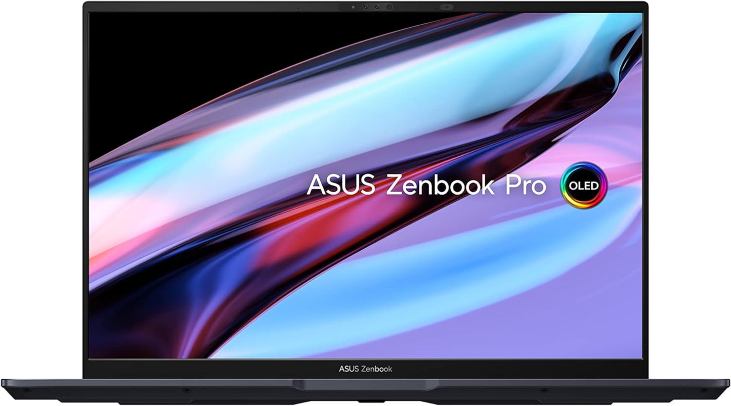 ASUS Zenbook Pro 14 OLED 14.5” OLED 16:10 Touch Display, DialPad, Intel i9-13900H CPU, GeForce RTX 4060 Graphics, 16GB RAM, 1TB SSD, Windows 11 Home, Tech Black, UX6404VV-DS94T (Certified Refurbished)