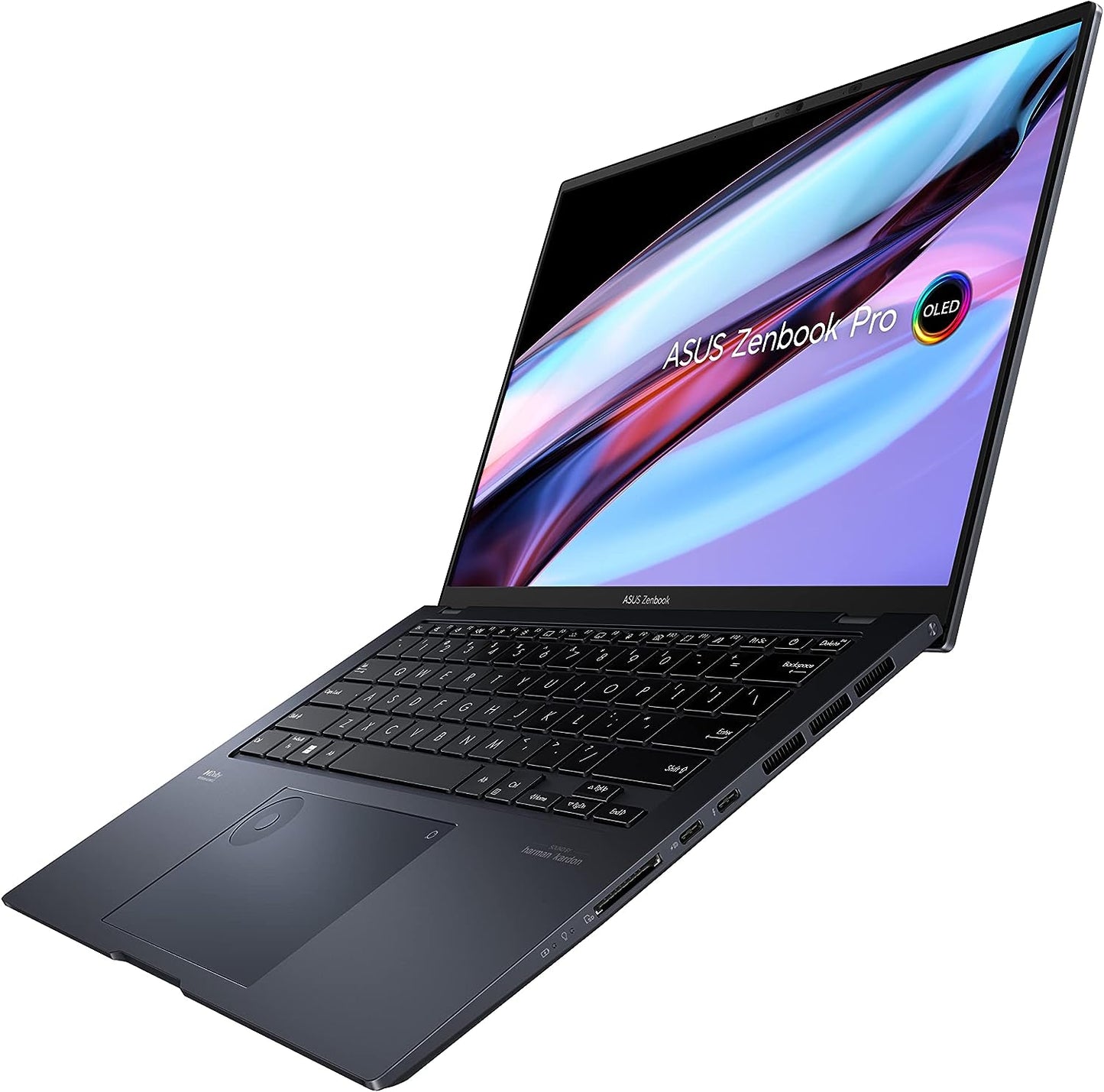 ASUS Zenbook Pro 14 OLED 14.5” OLED 16:10 Touch Display, DialPad, Intel i9-13900H CPU, GeForce RTX 4060 Graphics, 16GB RAM, 1TB SSD, Windows 11 Home, Tech Black, UX6404VV-DS94T (Certified Refurbished)