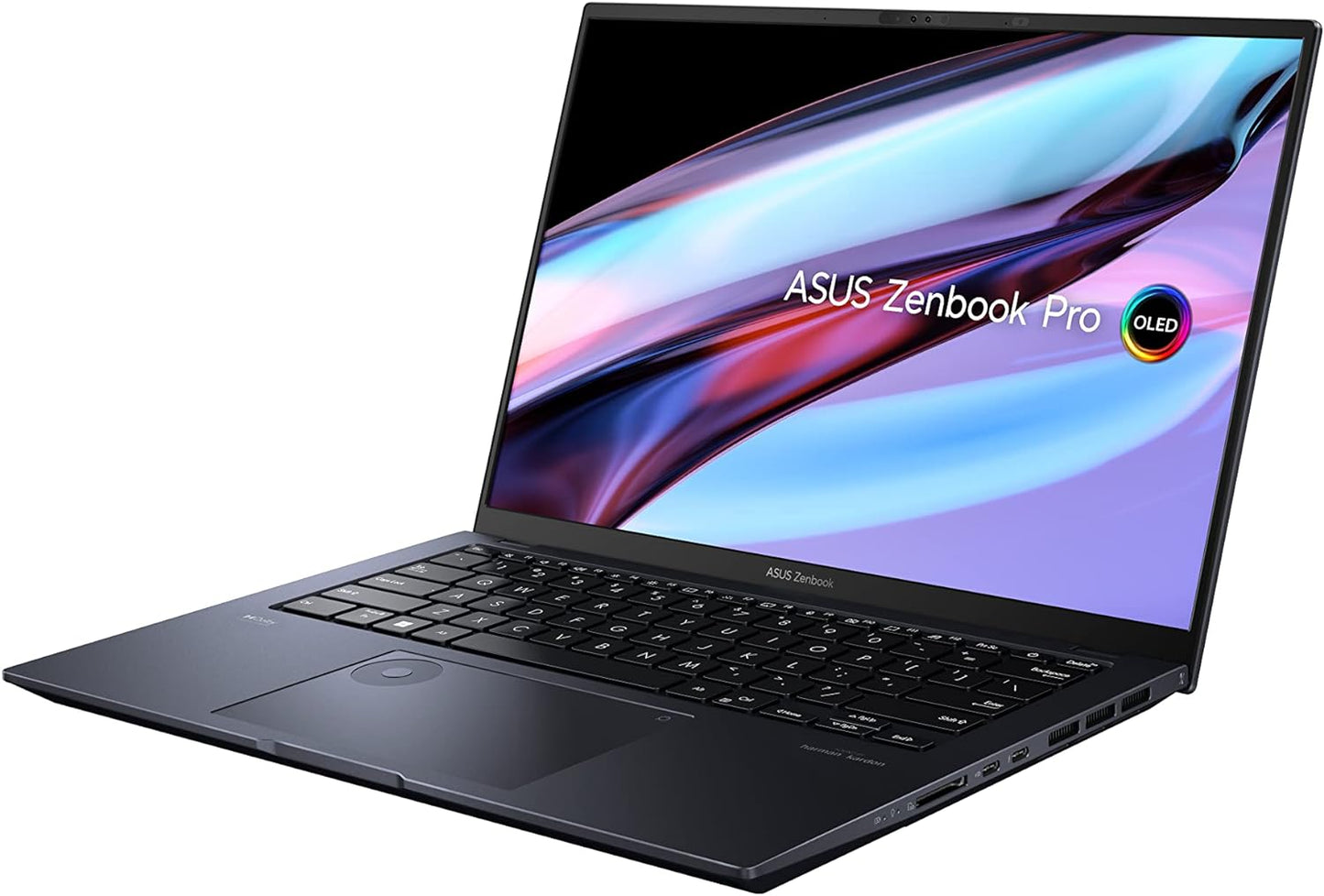 ASUS Zenbook Pro 14 OLED 14.5” OLED 16:10 Touch Display, DialPad, Intel i9-13900H CPU, GeForce RTX 4060 Graphics, 16GB RAM, 1TB SSD, Windows 11 Home, Tech Black, UX6404VV-DS94T (Certified Refurbished)