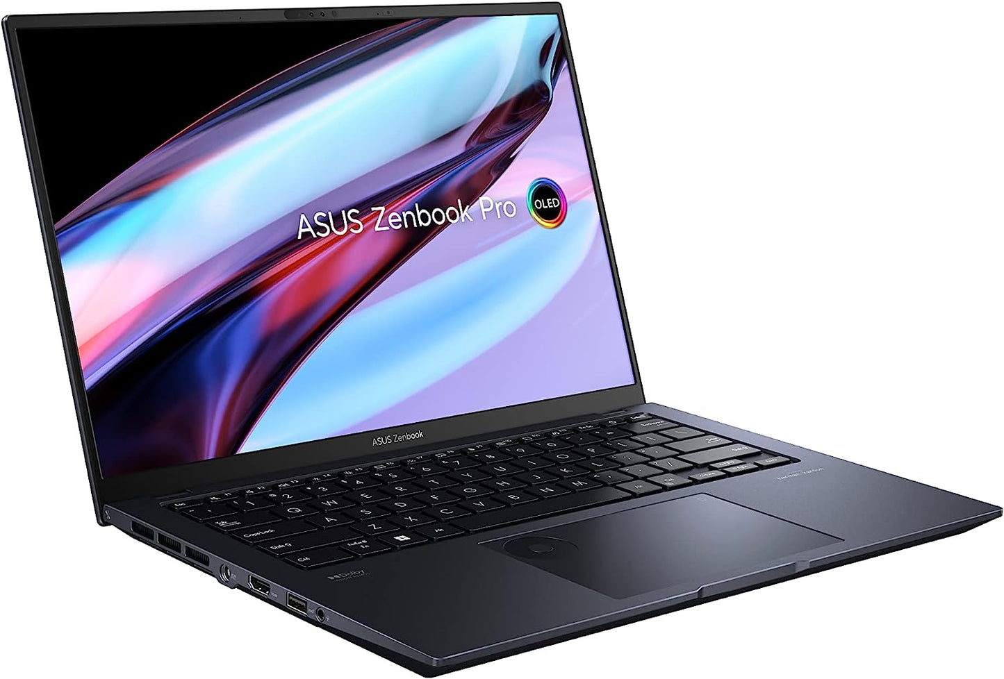 ASUS Zenbook Pro 14 OLED 14.5” OLED 16:10 Touch Display, DialPad, Intel i9-13900H CPU, GeForce RTX 4060 Graphics, 16GB RAM, 1TB SSD, Windows 11 Home, Tech Black, UX6404VV-DS94T (Certified Refurbished)